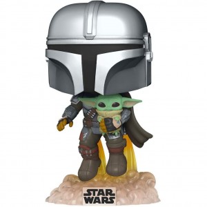 فیگور اورجینال فانکو پاپ مندلورین با بیبی یودا (402) Funko Pop Mandalorian &amp; Grogu