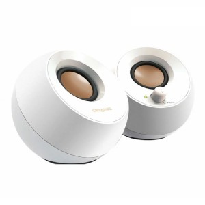 اسپیکر دسکتاپ کریتیو مدل Creative Pebble Modern 2.0/سفید