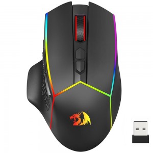 موس بی سیم گیمینگ ردراگون مدل Redragon M814 Axe Pro