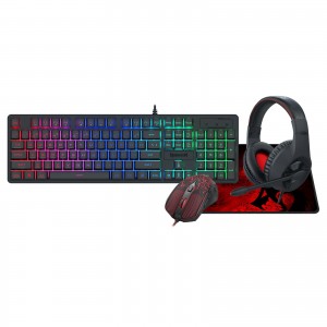 باندل گیمینگ ردراگون مدل Redragon S107P-BA Gaming Essentials
