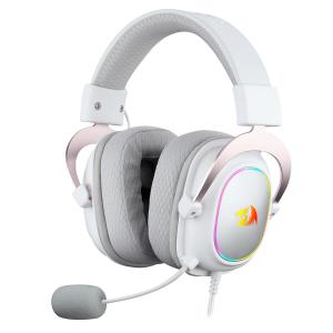 هدست گیمینگ ردراگون مدل Redragon H510 WR Zeus X / سفید