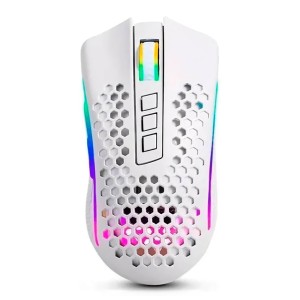 موس بی سیم گیمینگ ردراگون مدل Redragon M808 W-KS Storm Pro / سفید
