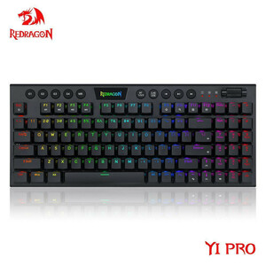 کیبورد گیمینگ بی سیم ردراگون مدل Redragon Yi Pro K625P-KBS