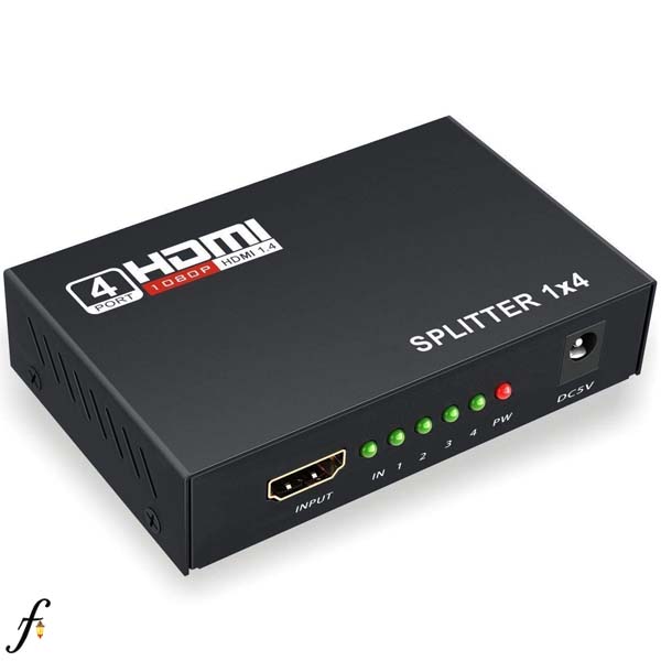 اسپلیتر HDMI وی نت 4 پورت ورژن 1.4 4K