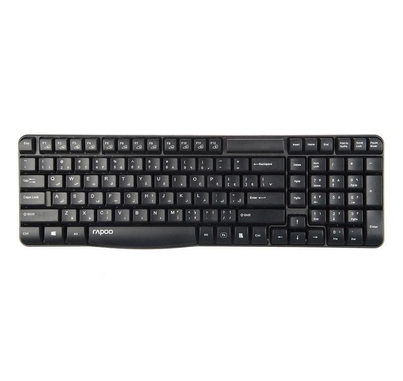 کیبورد بیسیم رپو مدل RAPOO E1050