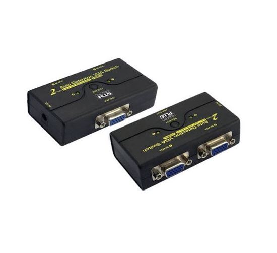 دیتا سوئیچ اتوماتیک 1 به 2 VGA Knet Plus