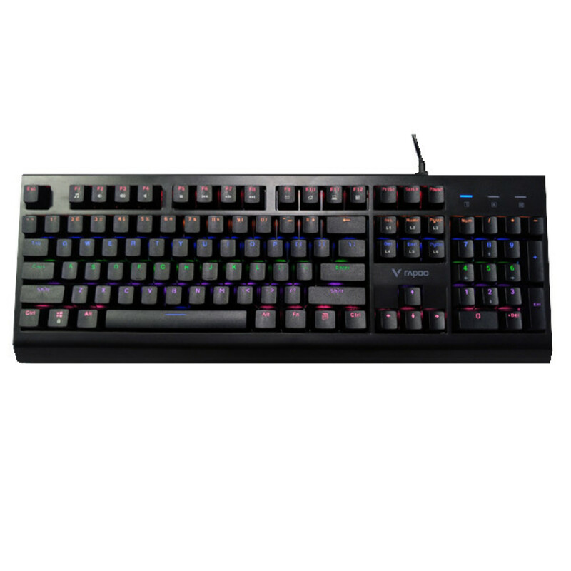 کیبورد مخصوص بازی رپو مدل V520 RGB ALLOY