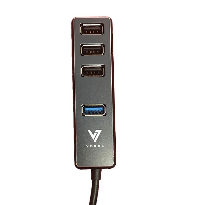 هاب چهار پورت واصل VASEL 80CM HU380 USB3.1
