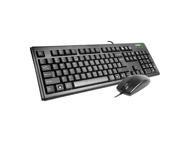کیبورد و ماوس باسیم ای فورتک مدل KR-8520DS
