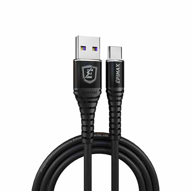 کابل شارژ تایپ سی اپی مکس مدل EC-30 طول 1 متر