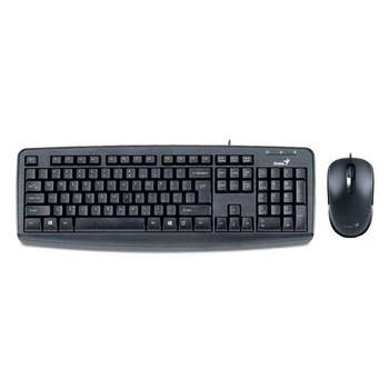 کیبورد و ماوس با سیم جنیوس مدل Genius KM-160