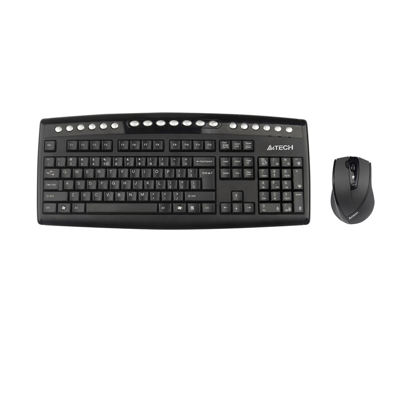 کیبورد و ماوس بی سیم A4TECH مدل 9200F