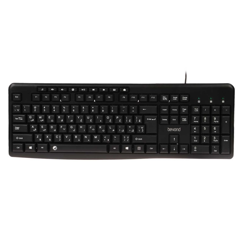 کیبورد BK-3751 سیم دار بیاند