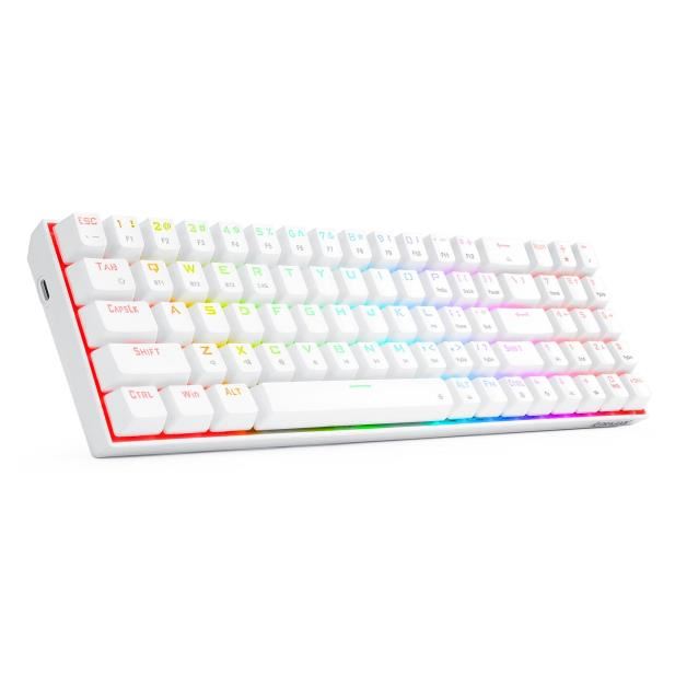 کیبورد گیمینگ ردراگون  Zed Pro K627P White+گارانتی
