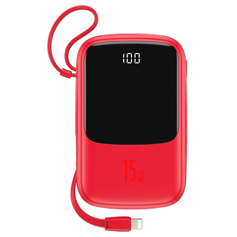 پاوربانک بیسوس مدل QPOW PPQD-B09 ظرفیت 10000 میلی آمپر ساعت