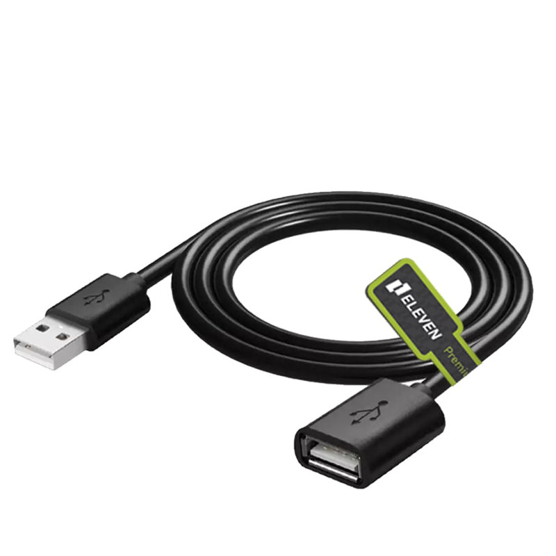کابل افزایش طول USB برند ELEVEN طول 1.5 متر