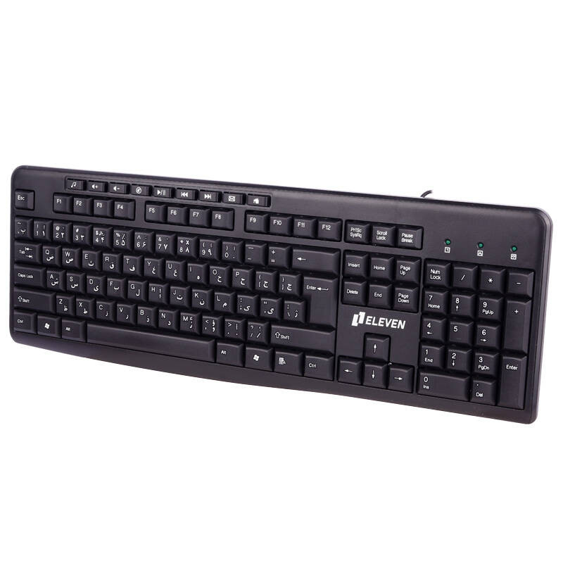 کیبورد با سیم K501 ایلون ELEVEN