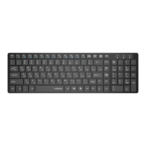 کیبورد بی سیم سیبراتون مدل SKB578w