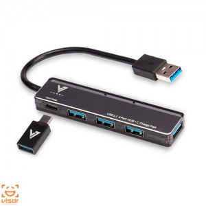 هاب USB3.1 چهار پورت واصل VASEL مدل VSL-HC420