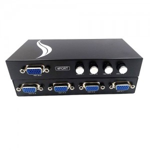 دیتا سوئیچ 4 پورت VGA برند وی نت VNET
