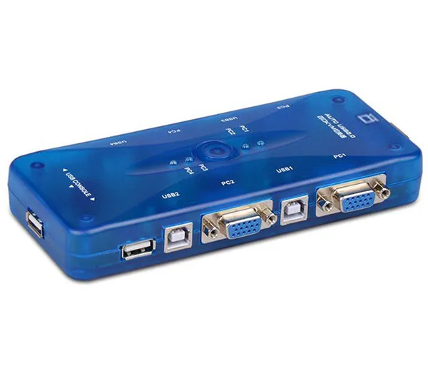 سوئیچ   KVM چهار پورت VGA اتوماتیک برند رویال