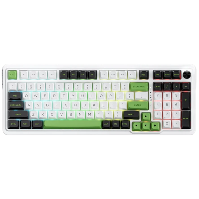 کیبورد گیمینگ ردراگون با سیم  و بی سیم مدل  EISA MAX K686WBG-RGB
