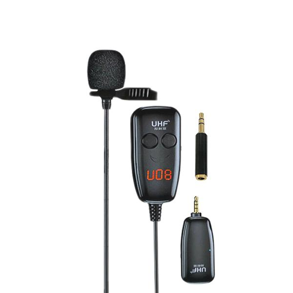 میکروفون یقه ای بی سیم AUX مدل UHF-039