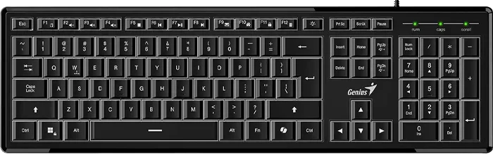 کیبورد با سیم جنیوس مدل GENIUS SLIMSTAR 820