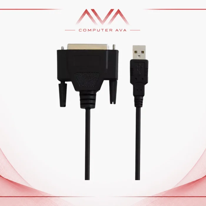 تبدیل USB به پارالل 1.5 متر کی نت K-C26