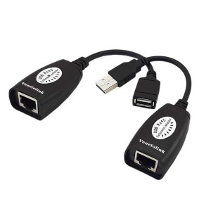 افزایش (اکستندر) طول USB با کابل شبکه تا 50 متر وی نت