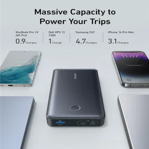 پاور بانک انکر مدل 347PowerCore 40K A1377H11 ظرفیت 40000 میلی آمپر ساعت