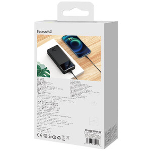 پاوربانک بیسوس مدل Bipow Digital Display 25W PPBD020301 ظرفیت 20000 میلی آمپر ساعت