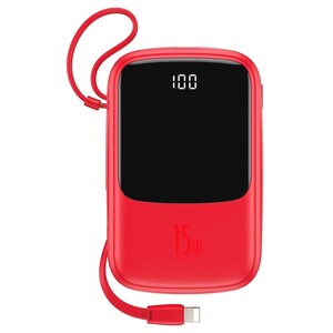 پاوربانک بیسوس مدل QPOW PPQD-B09 ظرفیت 10000 میلی آمپر ساعت