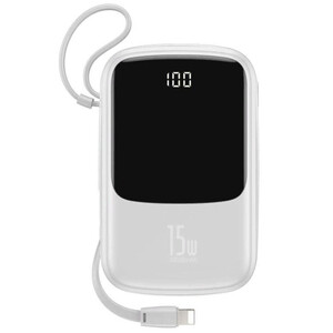 پاوربانک بیسوس مدل QPOW PPQD-B09 ظرفیت 10000 میلی آمپر ساعت