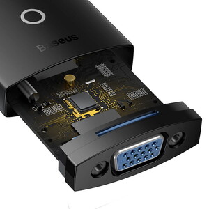 مبدل HDMI به VGA بیسوس مدل WKQX010001 طول 0.2 متر