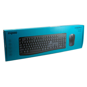 کیبورد و ماوس بی سیم رپو مدل X1800 Pro
