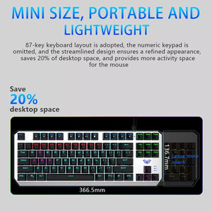 کیبورد مخصوص بازی آئولا مدل WIND F2067