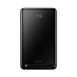 پاوربانک باسئوس مدل Magnetic Bracket Wireless 20W PPCX000203 ظرفیت 10000 میلی‌آمپر ساعت
