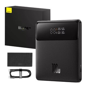 پاوربانک باسئوس مدل Blade HD Edition 100W - PPBL000201