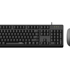 ماوس و کیبورد با سیم رپو مدل X130 PRO