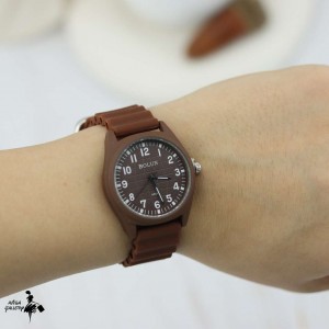 خرید ساعت مچی بند سیلیکونی بلون AB1137