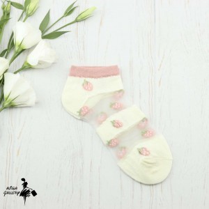 جوراب مچی توت فرنگی S9523