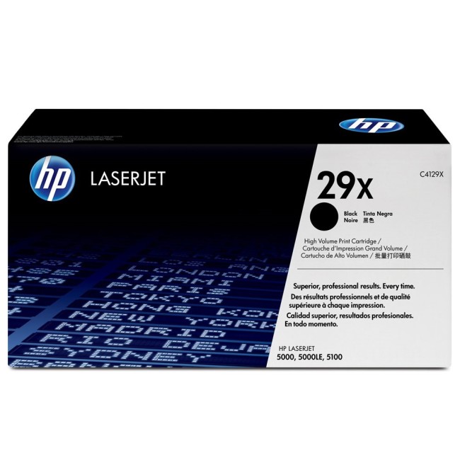 کارتریج تونر مشکی اچ پی HP 29X