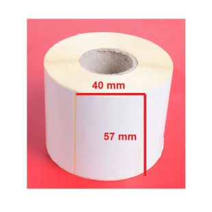 لیبل حرارتی تک ردیفه 40×50