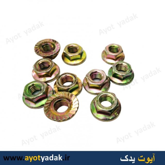 مهره چپگرد فن پراید (بسته 20 عددی)-ارسال رایگان-گارانتی شش ماه-قیمت عمده