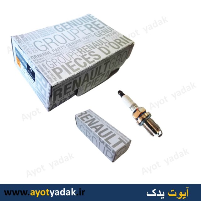 شمع تک پلاتین  پایه استاندارد RENAULT (بسته 10 عددی ) -ارسال رایگان-گارانتی شش ماه-قیمت عمده
