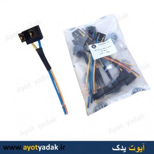 سوکت دو شاخ چراغ جلو درجه یک ( بسته 10 عددی) -ارسال رایگان-گارانتی شش ماه-قیمت عمده