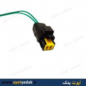 سوکت دو فیش فشنگی دنده عقب پژو- دینام ال 90 - فشنگی 206 (بسته 10 عددی) -ارسال رایگان-گارانتی شش ماه-قیمت عمده