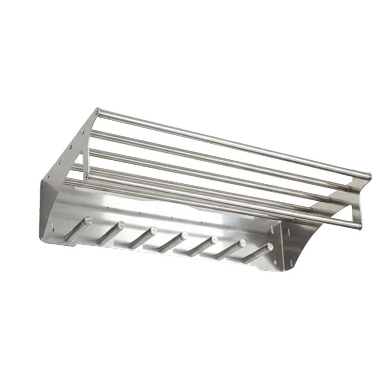 رخت آویز  دیواری ثابت J750 - استیل