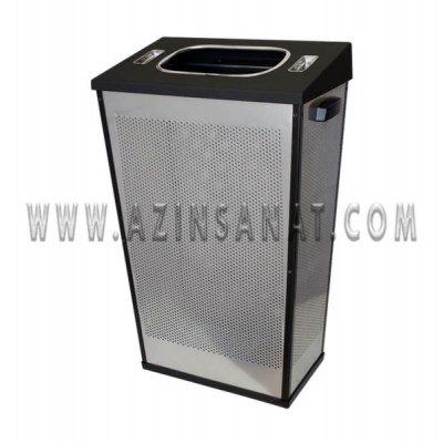 سطل زباله  4 گوش فلزی SP4